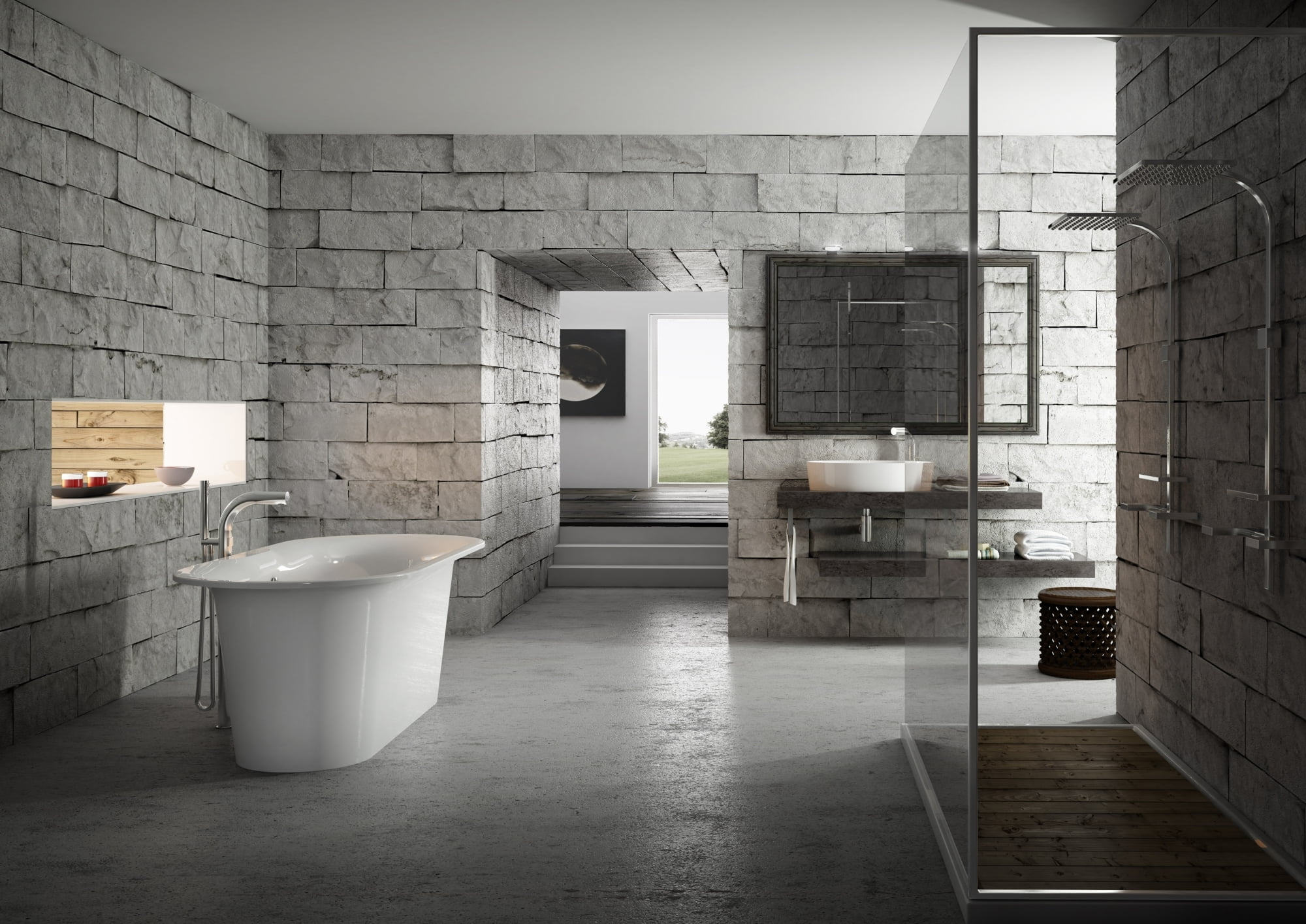 Modern Bathroom Interior