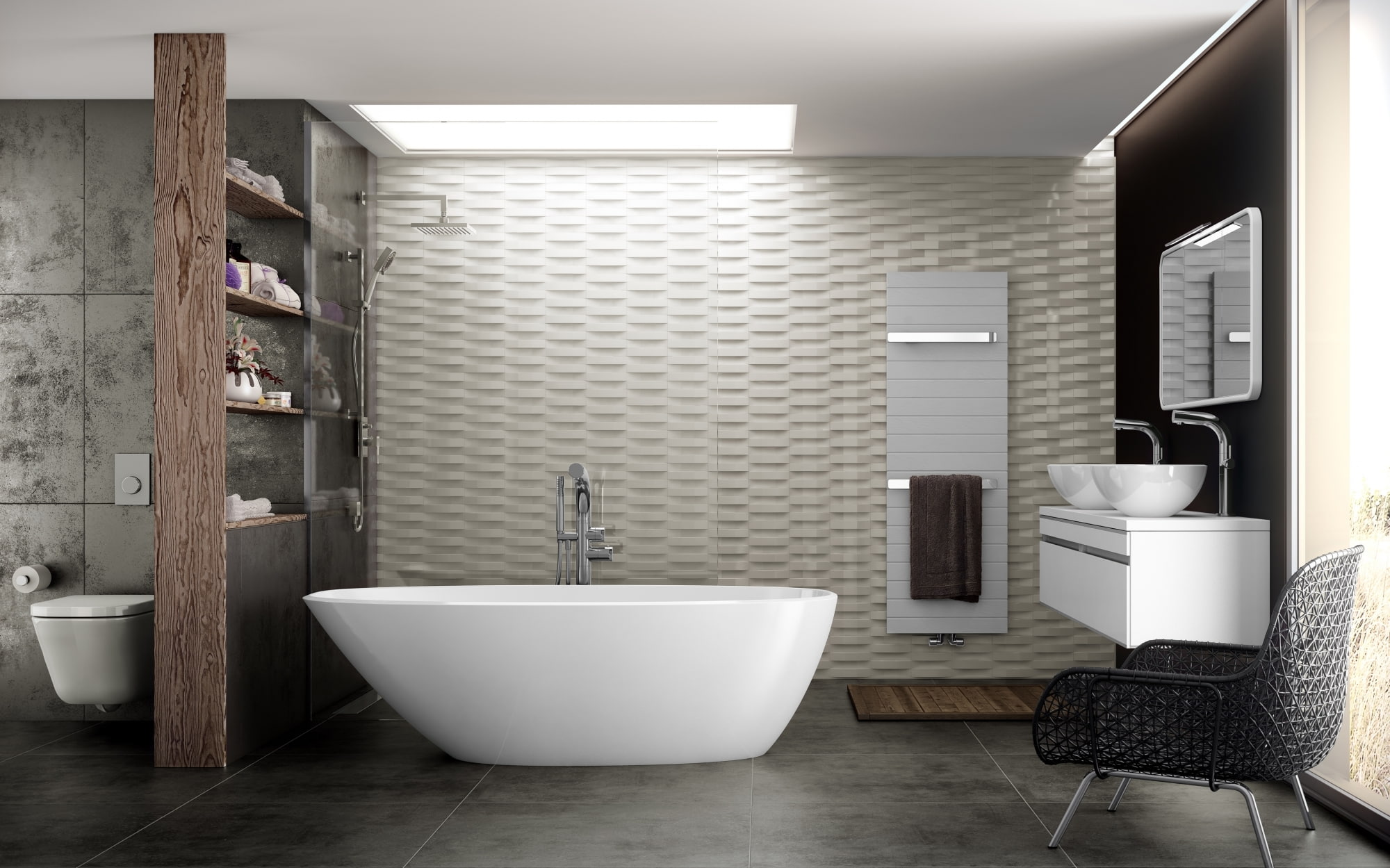Spa-like Bathroom Design