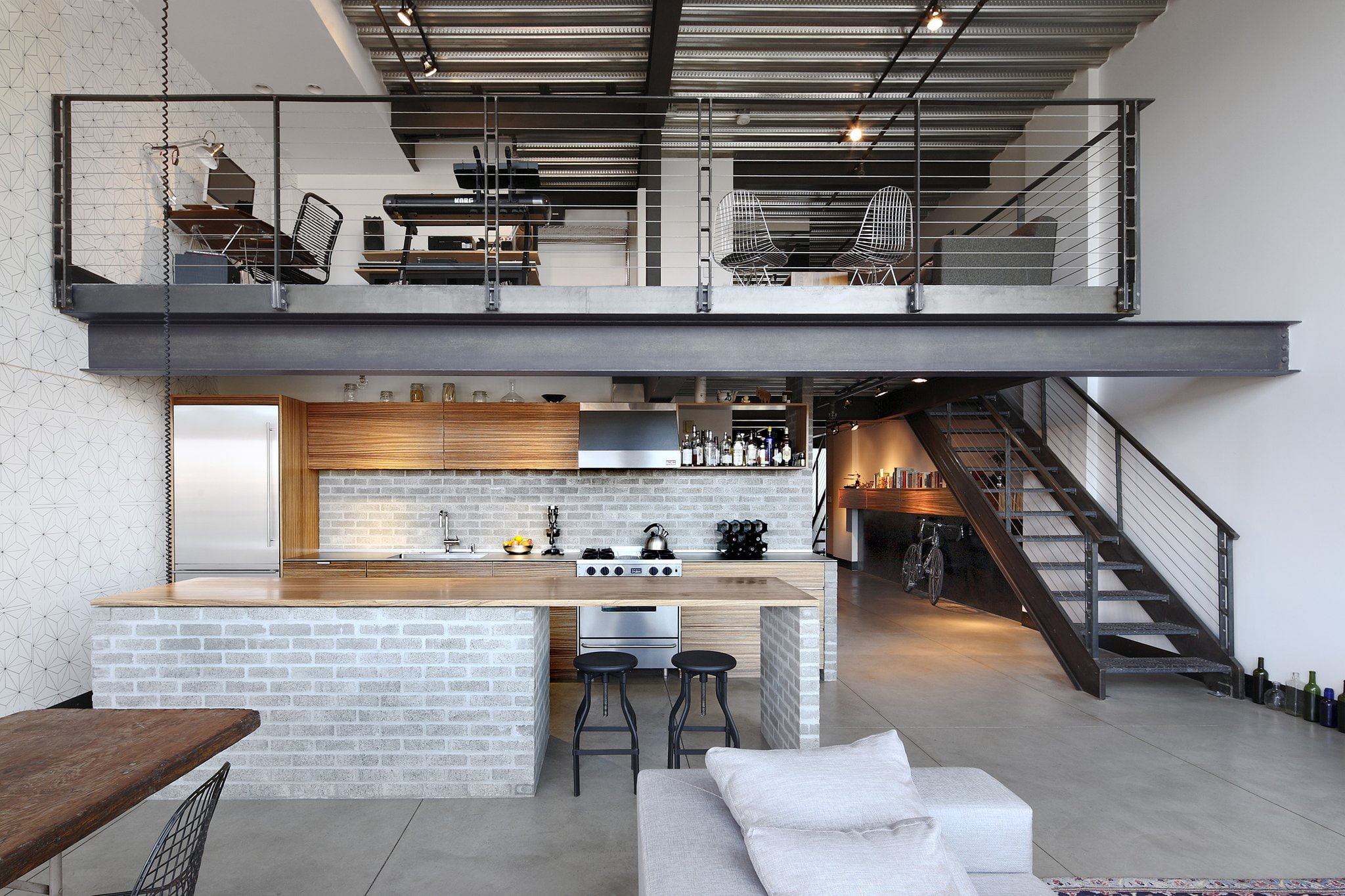 Industrial Loft Interior